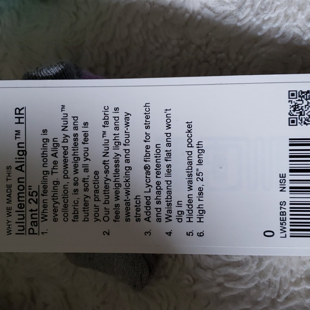 🥳🤩HOSTS PICK!🤩🥳lululemon align high rise legging 25"  *graphic - Picture 3 of 6
